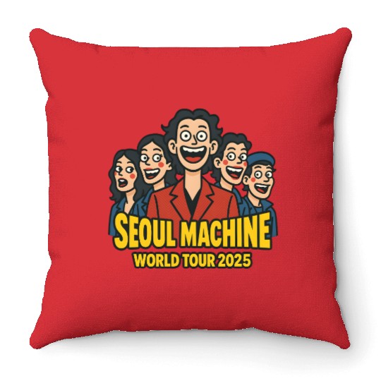 World Tour Throw Pillows