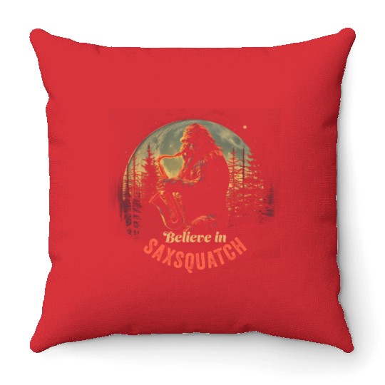 Sasquatch Adventures Throw Pillows Collection - Bigfoot
