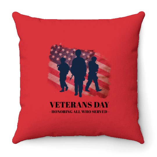 Memorial Day Patriotic Throw Pillows