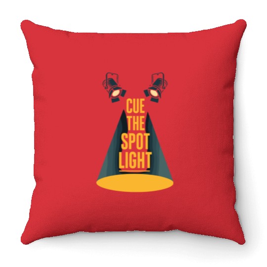Theater Kid Drama Club Musical Theater Nerd Stage Throw Pillows