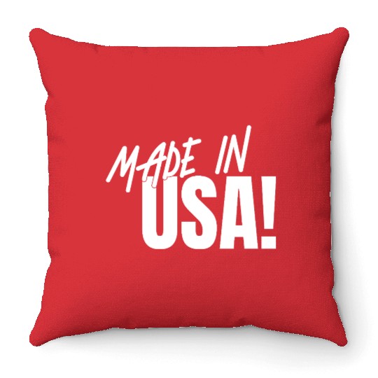 Made in USA – American Pride Throw Pillows