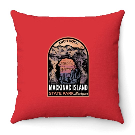 Mackinac Island Throw Pillows