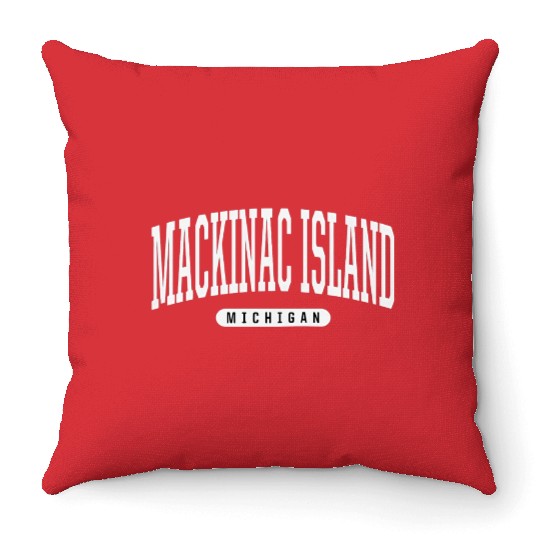 Mackinac Island Throw Pillows