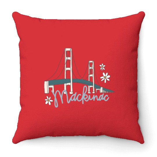 Mackinac Island Throw Pillows