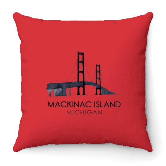 Mackinac Island Throw Pillows