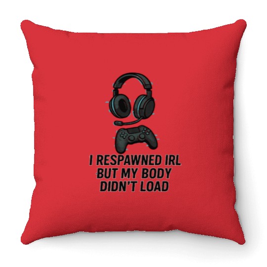 Game meme Throw Pillows
