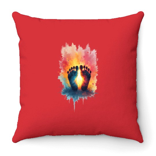 Barefoot Bliss Throw Pillows
