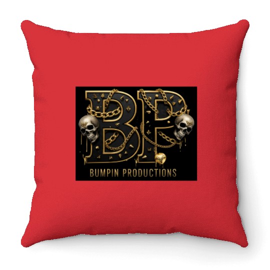 Royal Menace The Skull Standard Throw Pillows