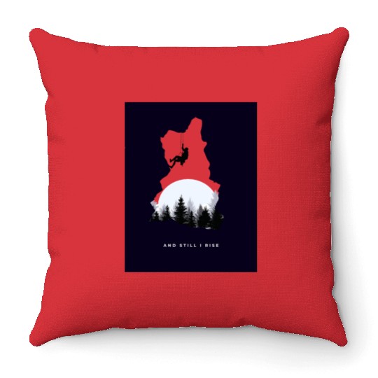 Sky Spirit Light Blue Adventure Throw Pillows for Everyon