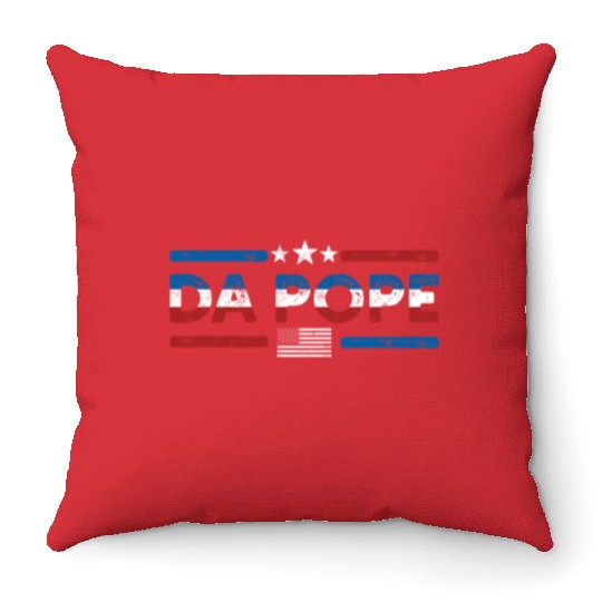 Da Pope Chicago Street Style Throw Pillows