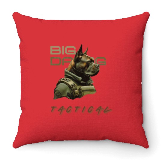 Big Dawg Tactical – Military K9 Dog Throw Pillows