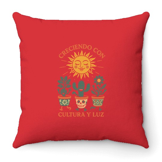 Plantita Latina Plant Mom Plantita Life Hispanic Throw Pillows