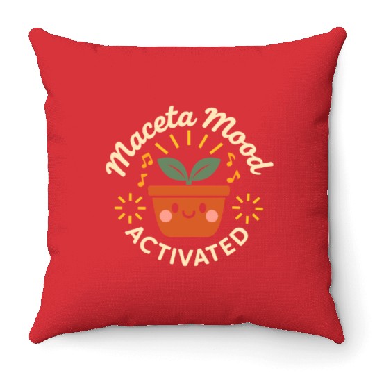 Plantita Latina Plant Mom Plantita Life Hispanic Throw Pillows