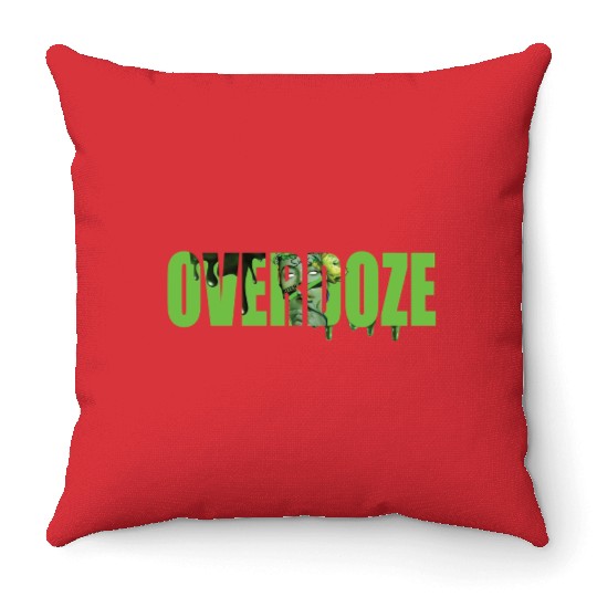 Overdose Thriller Art Print Throw Pillows
