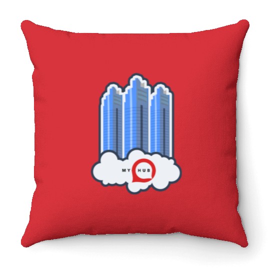 MyHub "Business Intranet" Office Throw Pillows