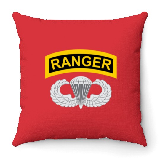 Airborne Ranger Throw Pillows