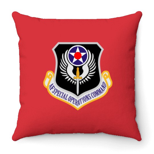 Air Force Special Operations Command Throw Pillows