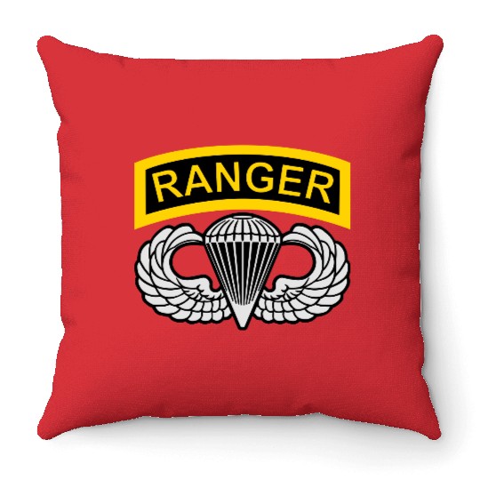 Airborne Ranger Throw Pillows