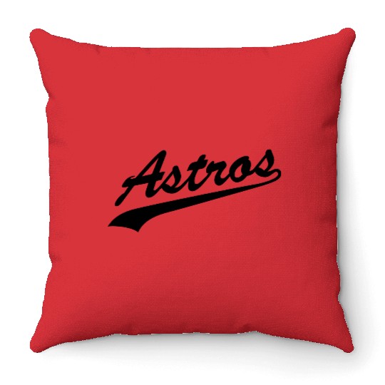 Astros Throw Pillows