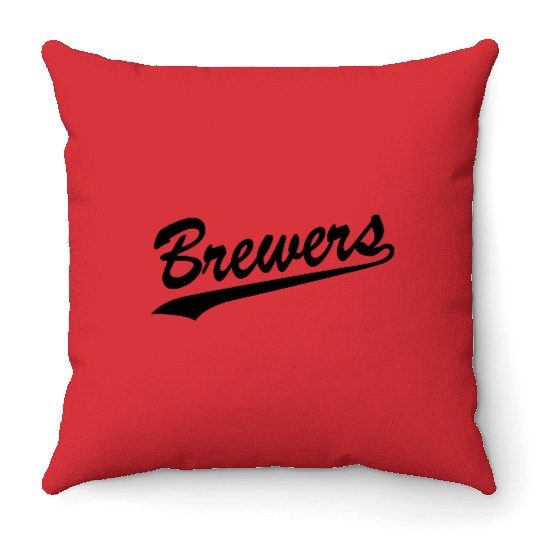 Brewers Throw Pillows