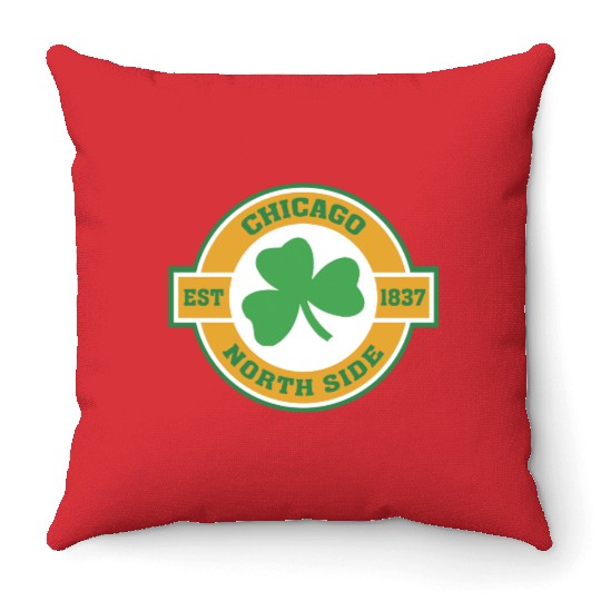 Chicago Irish North Side Throw Pillows