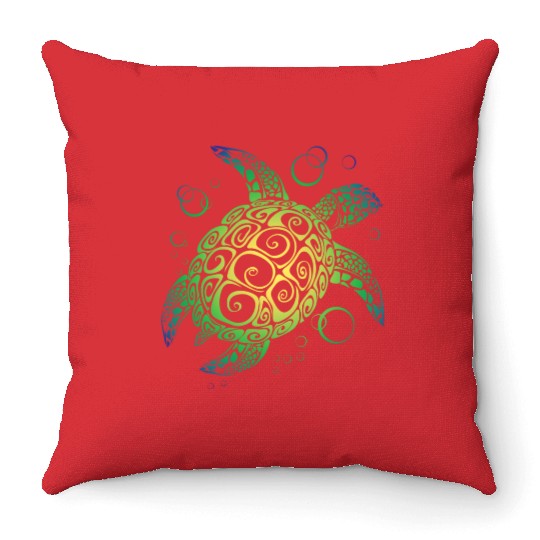 Sea Turtle Throw Pillows