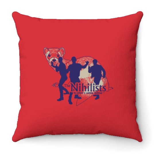 The Big Lebowski Throw Pillows (Nihilists)