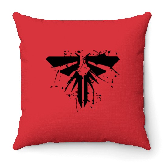 the last of us Throw Pillows