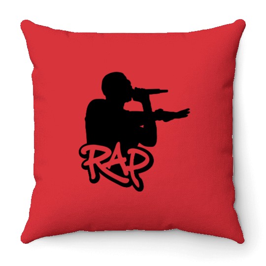 Rap Throw Pillows