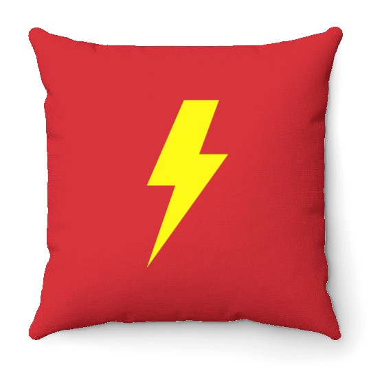 Lightning Bolt Throw Pillows
