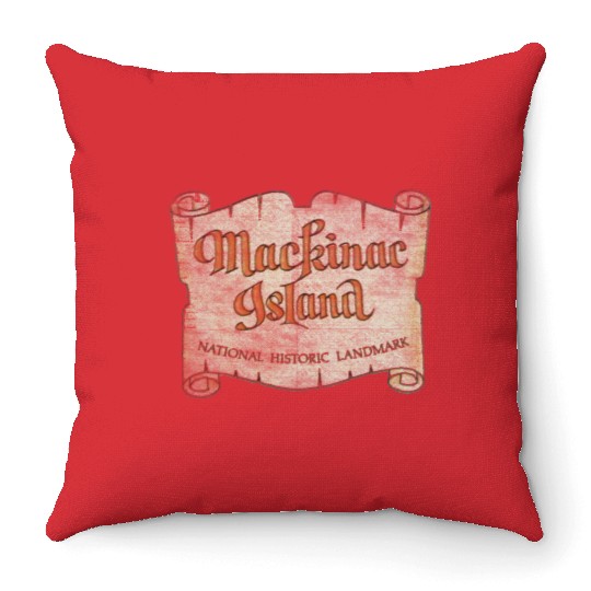 Mackinac Island Throw Pillows