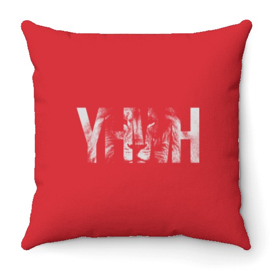 YHWH (Yahweh) Lion Throw Pillows