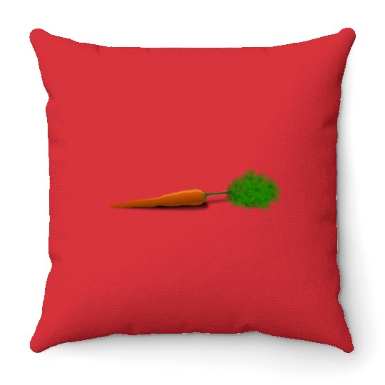Carrot Throw Pillows