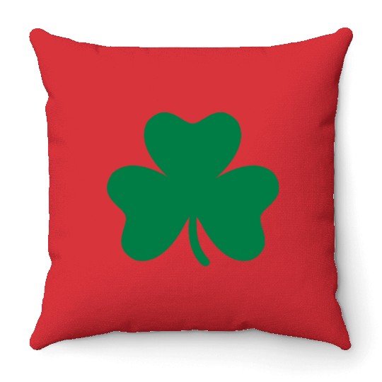 Shamrock Throw Pillows