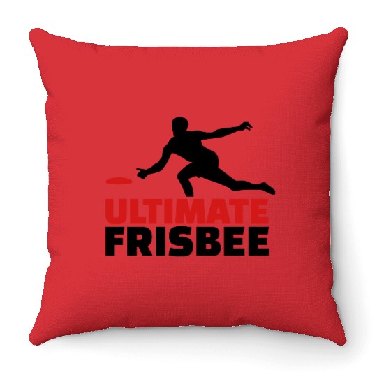Ultimate Frisbee Throw Pillows