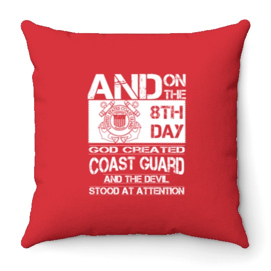 Coast Guard coast guard us coast guard Throw Pillows