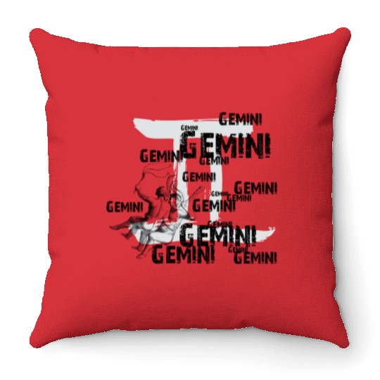 gemini Throw Pillows