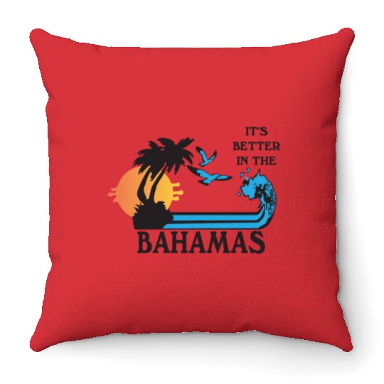 Step Brothers Bahamas Throw Pillows