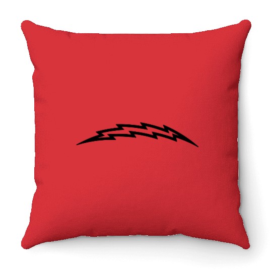 Lightning Bolt Throw Pillows