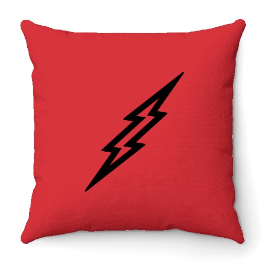 Lightning Bolt Throw Pillows