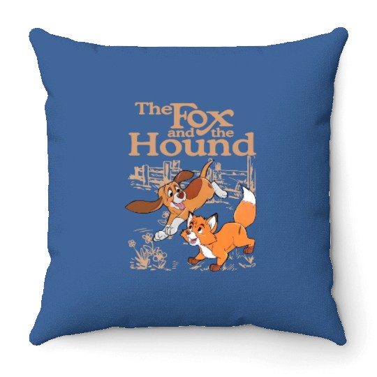 Disney Fox and the Hound Throw Pillows, The Fox and the Hound Throw Pillows, Tod and Copper