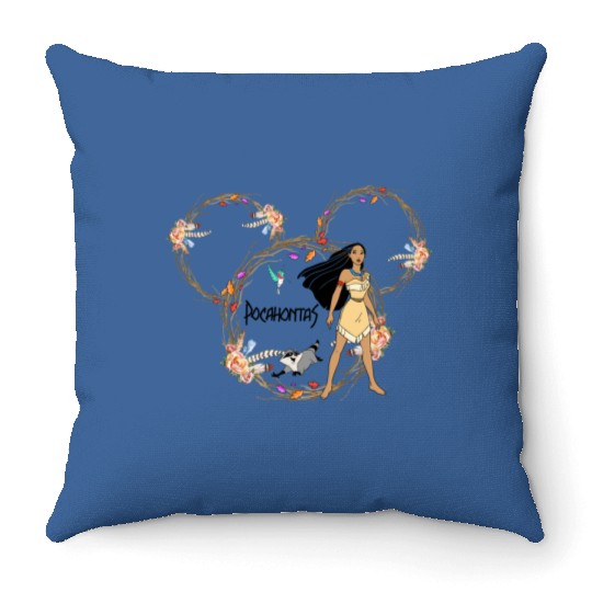 Pocahontas Throw Pillows, Disney Princess Throw Pillows