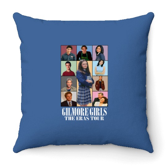 Eras Tour GG Edition Throw Pillows, Gilmore Girls Eras Tour Throw Pillows