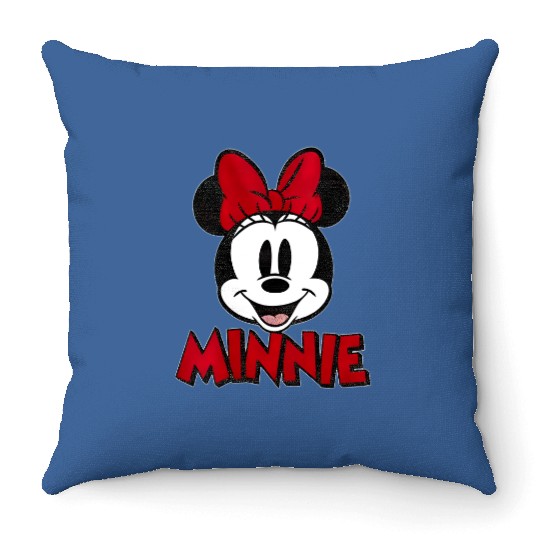 Minnie Mouse Throw Pillows, Minnie Disney Unisex Throw Pillows, Minnie Disney