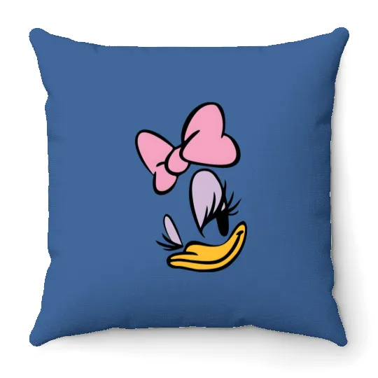 Daisy Duck Color Portrait Women's Racerback Tank |  Disney Daffy Duck Throw Pillows