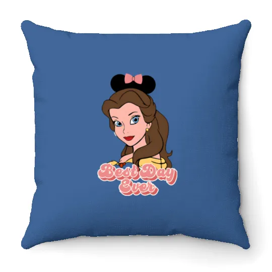 Disney Belle Princess Throw Pillows