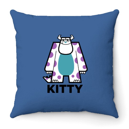 Disney Monsters Inc. Kitty Sulley Graphic Throw Pillows