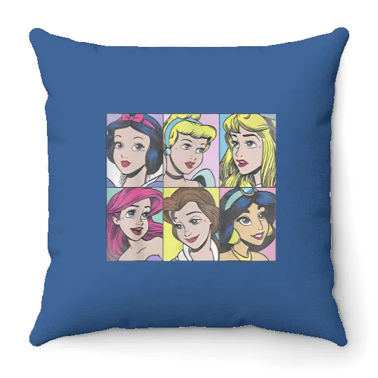 Disney Princess Throw Pillows, Disneyworld Throw Pillows, Disneyland Throw Pillows