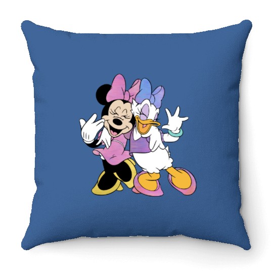 Daisy Duck Throw Pillows, Disney Throw Pillows, Disney Summer Throw Pillows