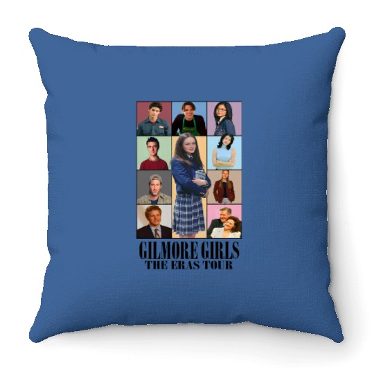 Gilmore Girls Eras Tour Throw Pillows, Eras Tour GG Edition